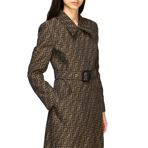 fendi coat women's|fendi women' s trench coats.